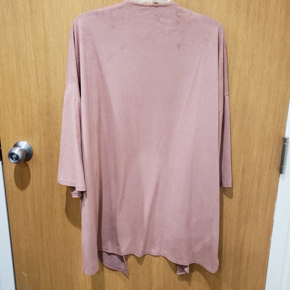 Women's Mauve Cardigan - Picture 9 of 12